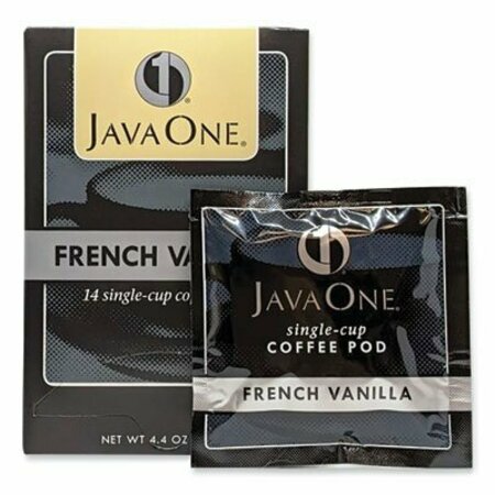 JAVA TRADING CO. Java One, Coffee Pods, French Vanilla, Single Cup, 14PK 70400